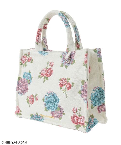 「Maison de FLEUR」 ハンドバッグ FREE アイボリー レディース_画像7