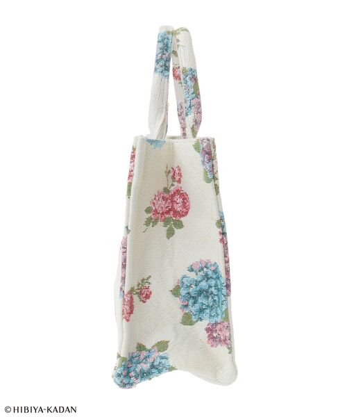 「Maison de FLEUR」 ハンドバッグ FREE アイボリー レディース_画像9