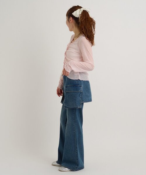 w closet（ダブルクローゼット） カーディガン 「5色展開」なみなみ