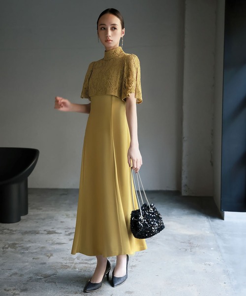 「GIRL」 コンビワンピース L ダークアッシュ レディース_画像9