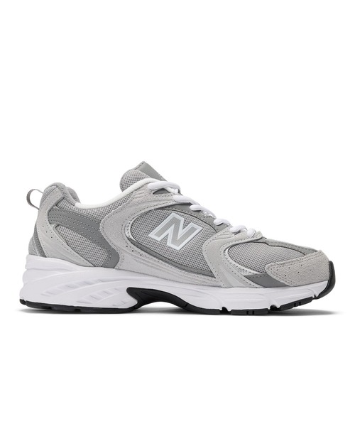 「New Balance」 ローカットスニーカー 24.0cm グレー メンズ_画像8