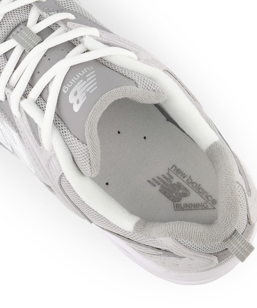 「New Balance」 ローカットスニーカー 24.0cm グレー メンズ_画像9