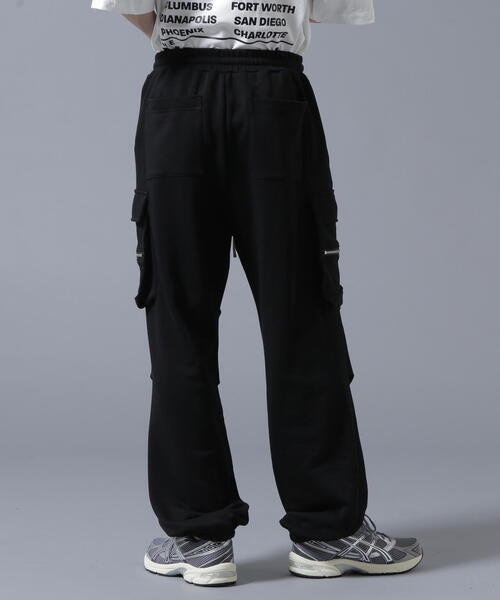 「DANKE SCHON」 カーゴパンツ X-LARGE グレー レディース_画像3