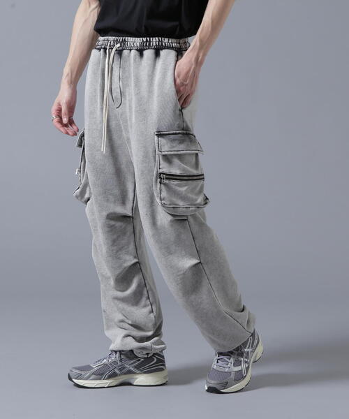 「DANKE SCHON」 カーゴパンツ X-LARGE グレー レディース_画像7