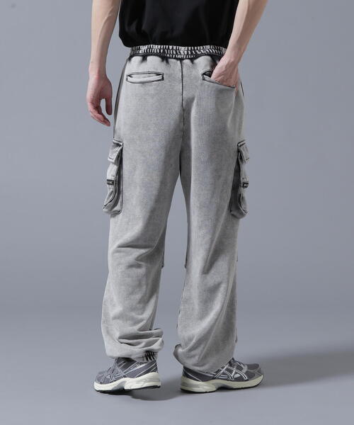 「DANKE SCHON」 カーゴパンツ X-LARGE グレー レディース_画像8