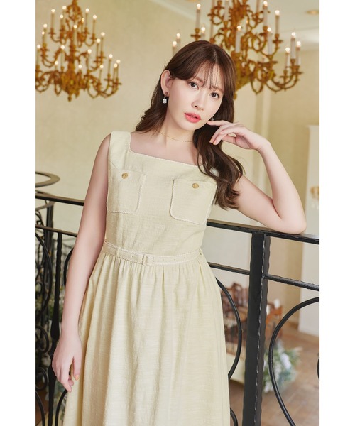 Her lip to ワンピース Claline Tweed Dress : ZOZOTOWN Yahoo!店