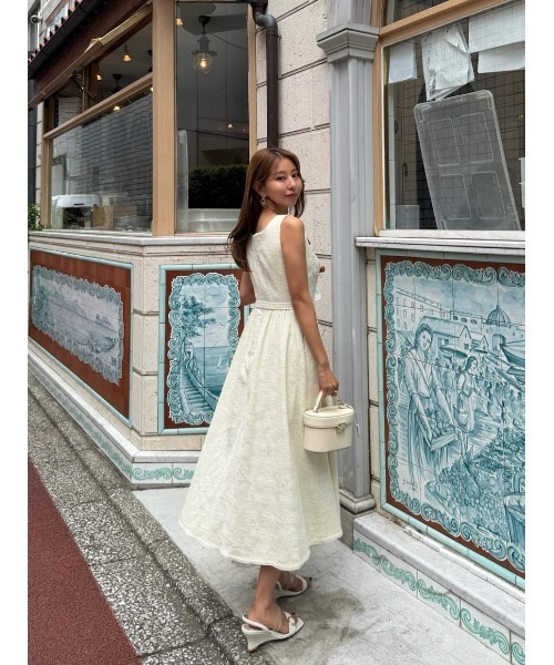ワンピース Her lip to Martinique Tweed Dress M Her lip to ワンピース Claline Tweed Dress : ZOZOTOWN Yahoo!店