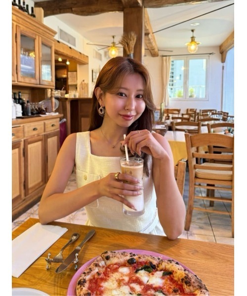 Her lip to ワンピース Claline Tweed Dress : ZOZOTOWN Yahoo!店