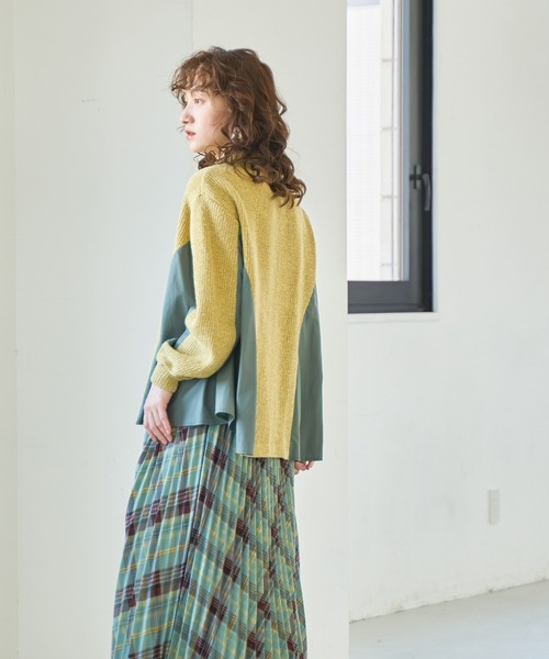 「Kelen」 長袖カットソー M イエロー レディース_画像9