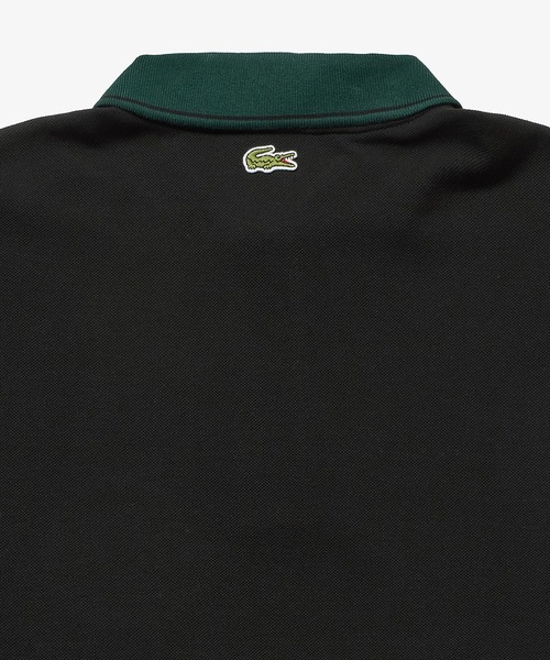 LACOSTE（ラコステ） ポロシャツ 半袖 ワニロゴグラフィックボーダー