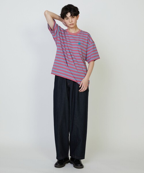 「FRAPBOIS PARK」 半袖Tシャツ 2 ピンク レディース_画像6