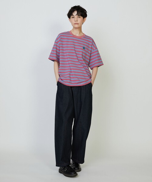 「FRAPBOIS PARK」 半袖Tシャツ 2 ピンク レディース_画像8
