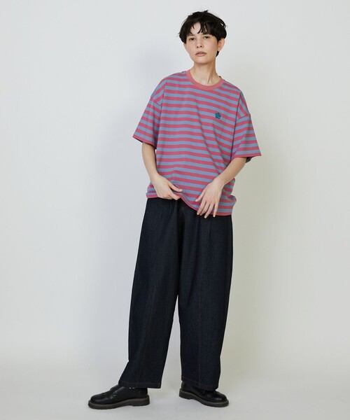 「FRAPBOIS PARK」 半袖Tシャツ 2 ピンク レディース_画像9