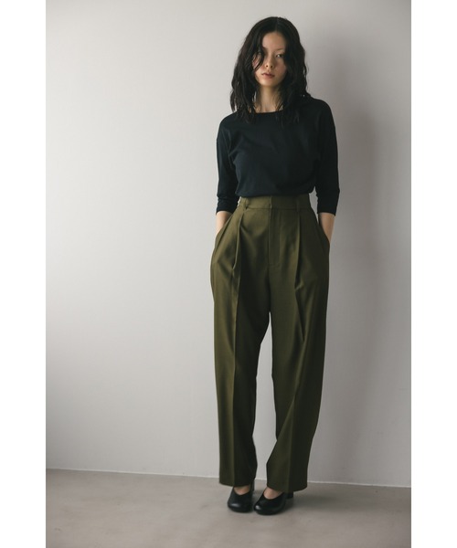 「STYLEMIXER」 スラックス MEDIUM アイボリー レディース_画像7