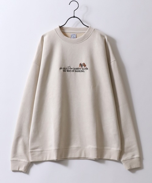 「SITRY」 長袖Tシャツ L ホワイト系その他 メンズ_画像3