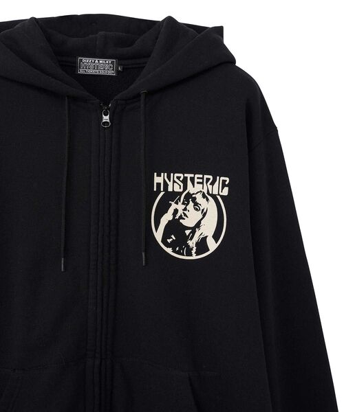 HYSTERIC GLAMOUR（ヒステリックグラマー） パーカー ROCK 'N' ROLL
