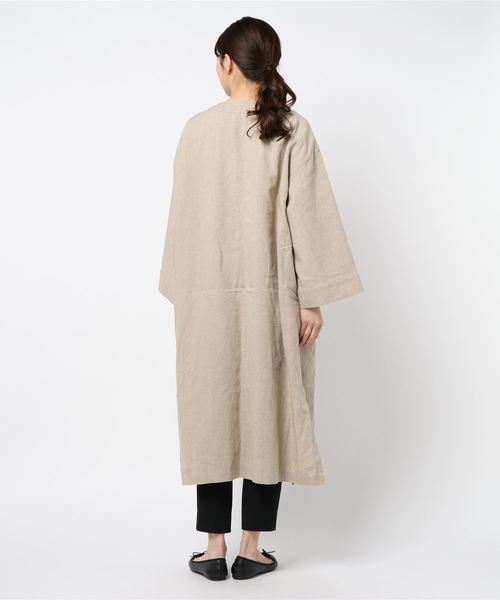 LOWRYS FARM（ローリーズファーム） アウター 【WEB限定】リネンガウン