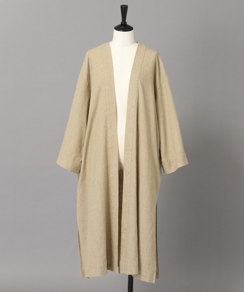 LOWRYS FARM（ローリーズファーム） アウター 【WEB限定】リネンガウン