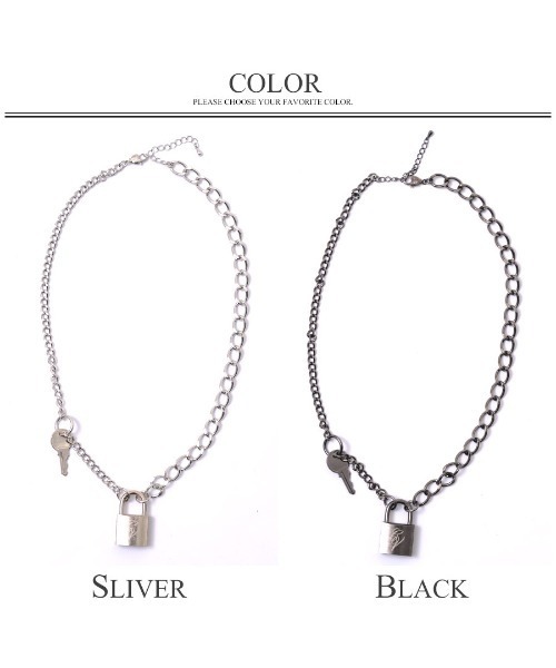 ネックレス 『CIVARIZE/シヴァーライズ』南京錠ネックレス/パドロック