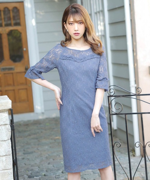 ♥お値下げ！♥Tadashi Shoji ひざ丈ワンピース お値下げ中TADASHI SHOJI タイトワンピース ひざ丈 総レース 【公式通販】