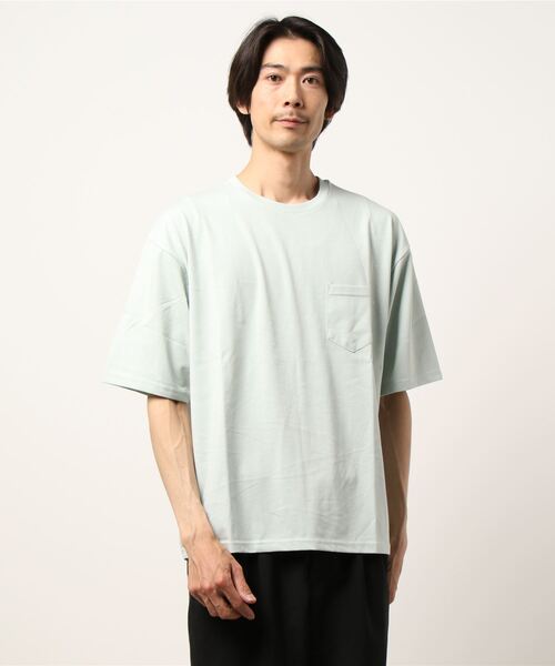 STYLEBLOCK tシャツ 接触冷感＆ドライポケ付きビッグTシャツ