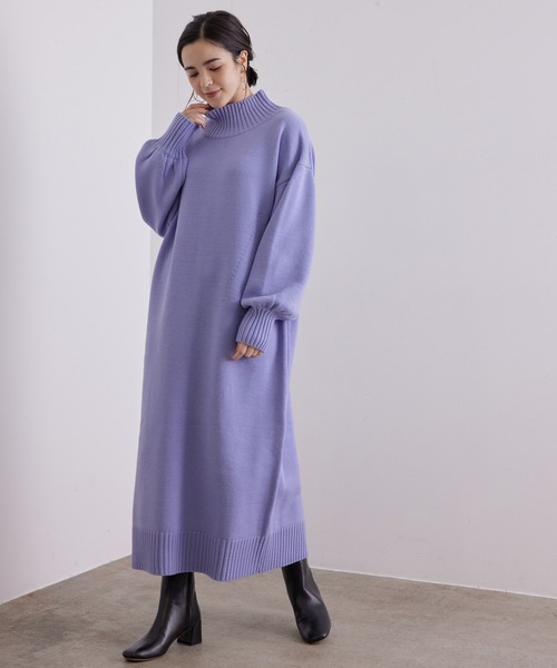 赤字超特価2023 ワンピース - 通販 - PayPayモール マシンウォッシャブルバックスリットロングニットワンピース ZOZOTOWN PayPayモール店 大得価豊富な