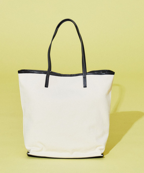 トートバッグ バッグ アウトポケットトートバッグ CONVERSE 本体 合成皮革　裏地