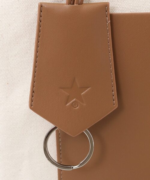 トートバッグ バッグ アウトポケットトートバッグ CONVERSE 本体 合成皮革　裏地