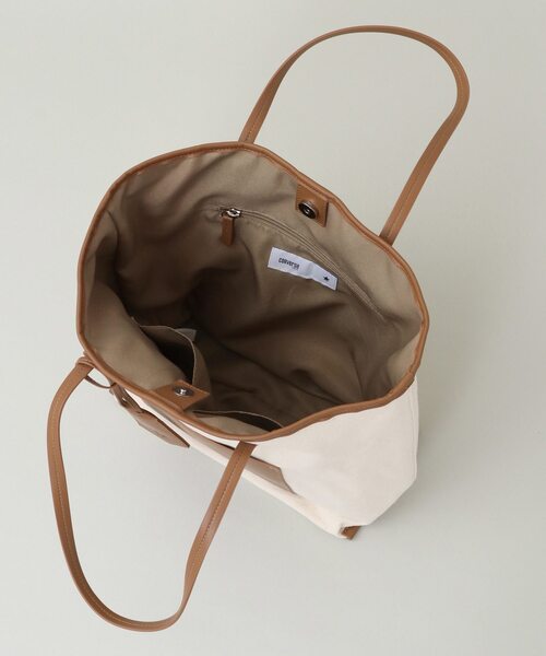 トートバッグ バッグ アウトポケットトートバッグ CONVERSE 本体 合成皮革　裏地