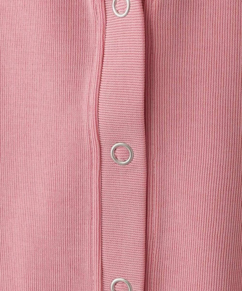 LEPSIM（レプシィム） カーディガン スナップボタンカットカーディガン