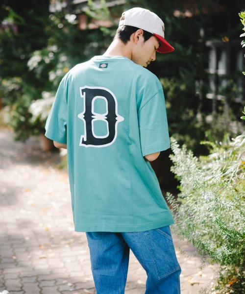 Dickies（ディッキーズ） tシャツ 「Dickies」半袖 プリント”D” T