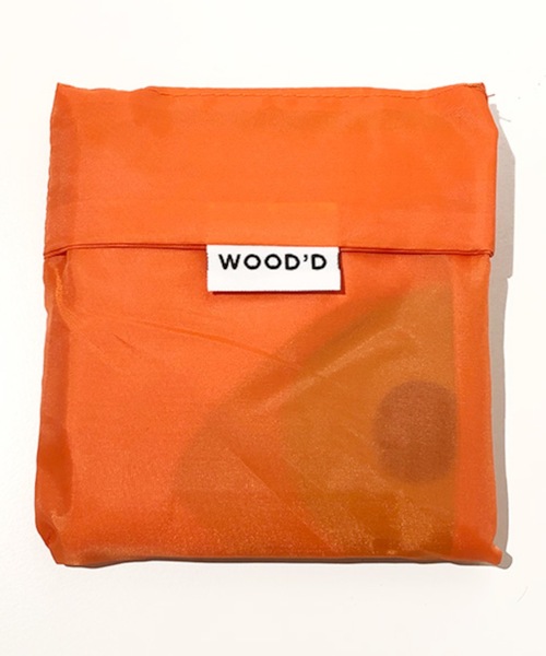 WOOD'D（ウッド） エコバッグ WOOD'D Reusable Foldable Shopping Bag