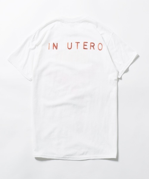 MUSIC TEE tシャツ Tシャツ MUSIC TEE NIRVANA ”IN UTERO” Tシャツ