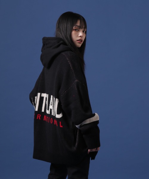WHITELAND カーディガン 「WEB＆DEPOT限定」WHITELAND/ホワイト