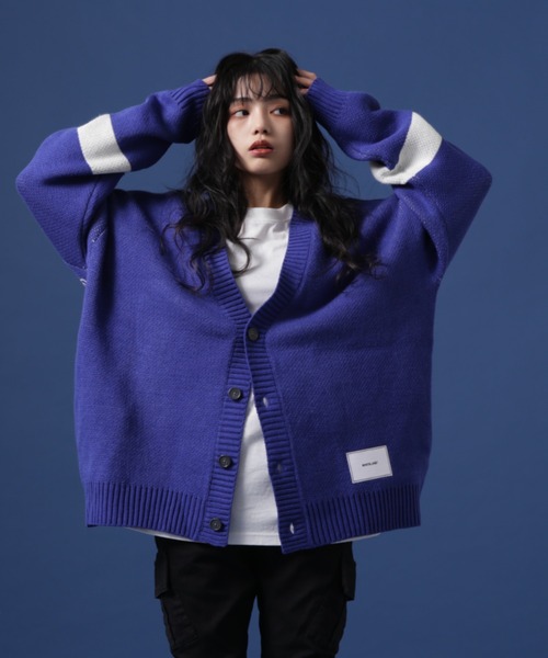 WHITELAND カーディガン LHP｜WEB&DEPOT限定/WHITELAND/ホワイトランド/LINE CARDIGAN