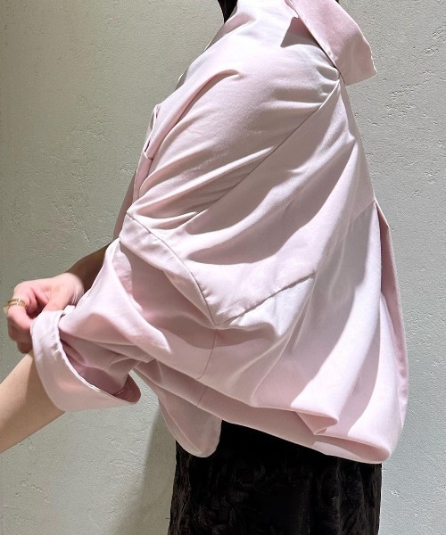 anuans シャツ ブラウス スタンダードシャツ レディース