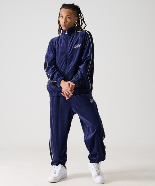 FUBU（フブ） ブルゾン アウター ブランド ロゴ 刺繍 長袖 フルジップ