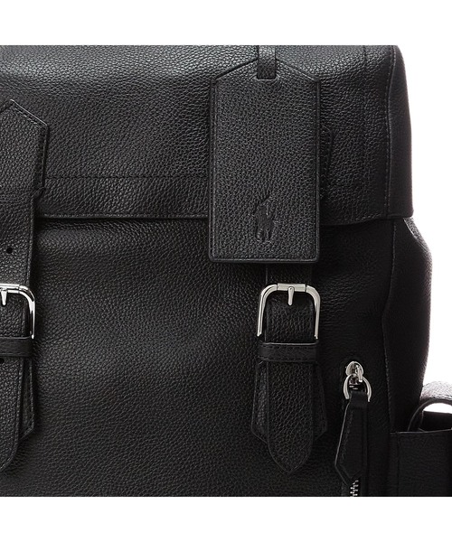 【国内発送・すぐ届く】ペブルド レザー バックパック ペブルド レザー バックパック | ラルフ ローレン公式オンライン