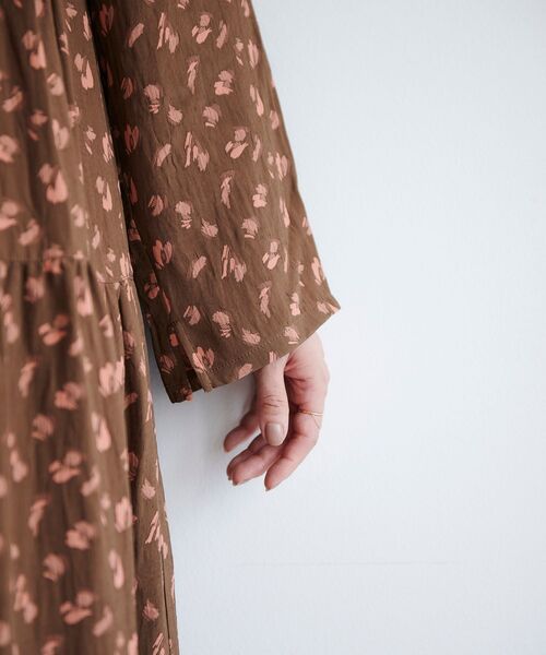 le.coeur blanc（ルクールブラン） ワンピース フラワージャガード