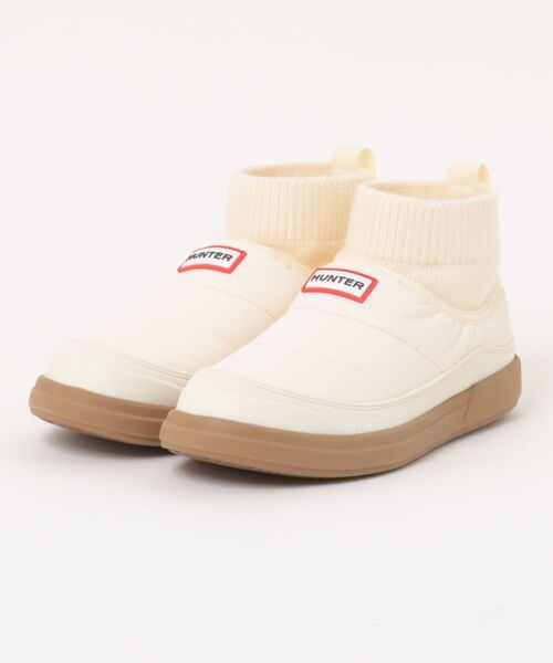 HUNTER（ハンター） スリッポン 「HUNTER」W IN/OUT PUFFER KNIT BOOT 