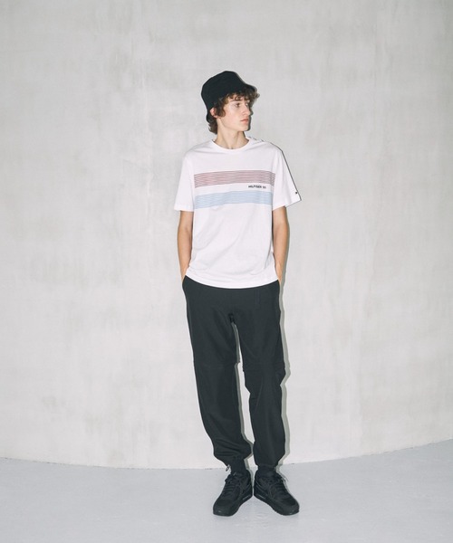tシャツ 「オンライン限定」「ユニセックス」チェストストライプTシャツ メンズ レディース | TOMMY HILFIGER | 09