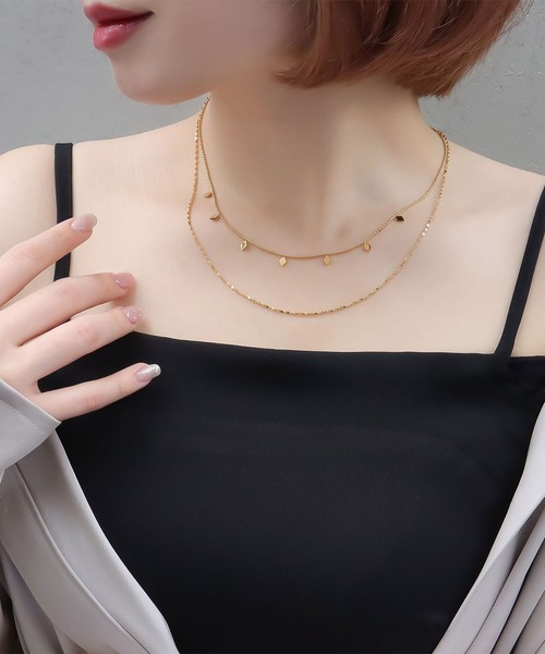 blackdia ocean（ブラックダイヤオーシャン） ネックレス ダブル