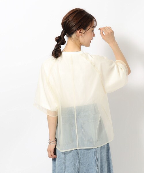 tシャツ シアーロゴロンT レディース tシャツ シアーロゴプリントロンT「手洗い可能」 レディース
