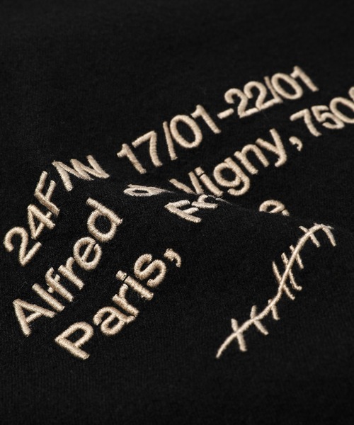 ジャケット・アウター KHOKI 24AW Washed wool coat Black KHOKI 24AW Washed wool coat Black