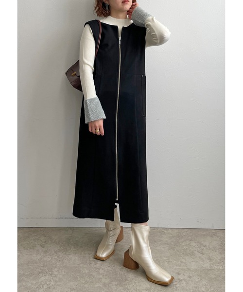 palm RICHE（ポームリシュ） ジャンパースカート 前後2WAY