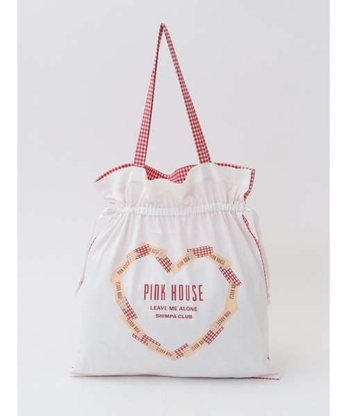 ピンクハウス 巾着バッグと靴下 PINK HOUSE リボン付き巾着バッグ レディース : ZOZOTOWN Yahoo