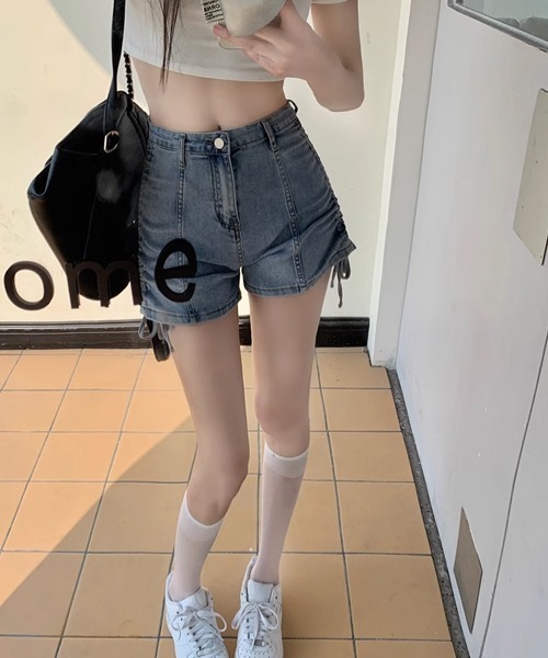 FREE STYLISTS ジーンズ デニム デニムパンツ サイド紐