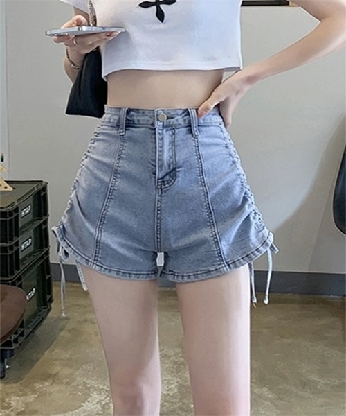 FREE STYLISTS ジーンズ デニム デニムパンツ サイド紐