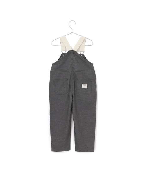 kei 古布でっかい家紋サロペット 古布でっかい家紋サロペット - サロペット・オーバーオール