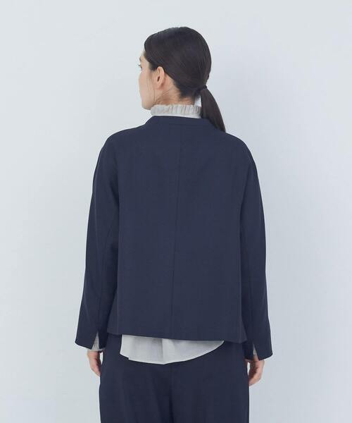 ADIEU TRISTESSE リバティプリントノーカラージャケット 38 ADIEU TRISTESSE（アデュートリステス） ジャケット ノーカラー